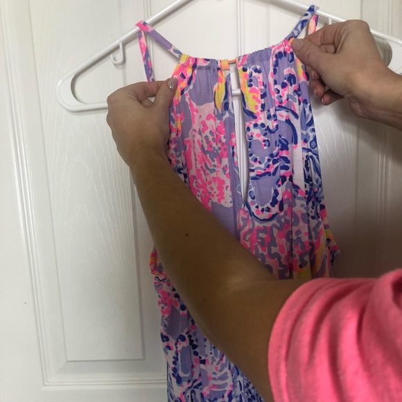 Lilly Pulitzer Lacey tank in “So Snappy” size medium - Picture 6 of 6